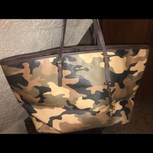 Micheal Koran Camo Tote Bag